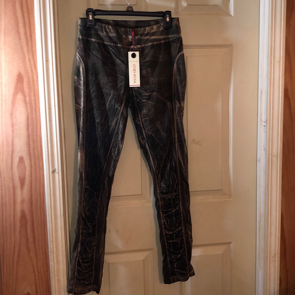 Boutique bought Wearables sz lg brown jeggings
